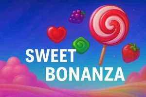 Rolo de doces do caça-níquel Sweet Bonanza