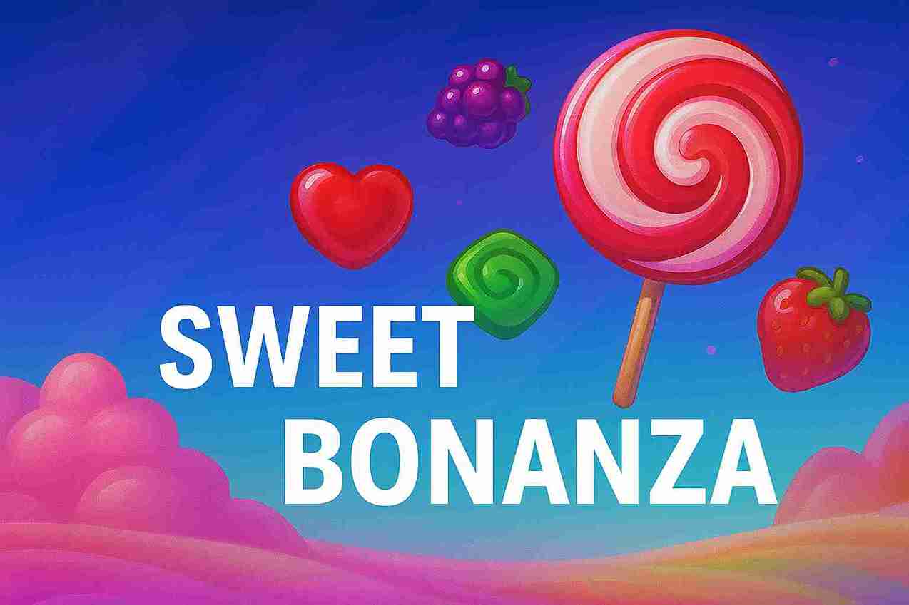 Rolo de doces do caça-níquel Sweet Bonanza