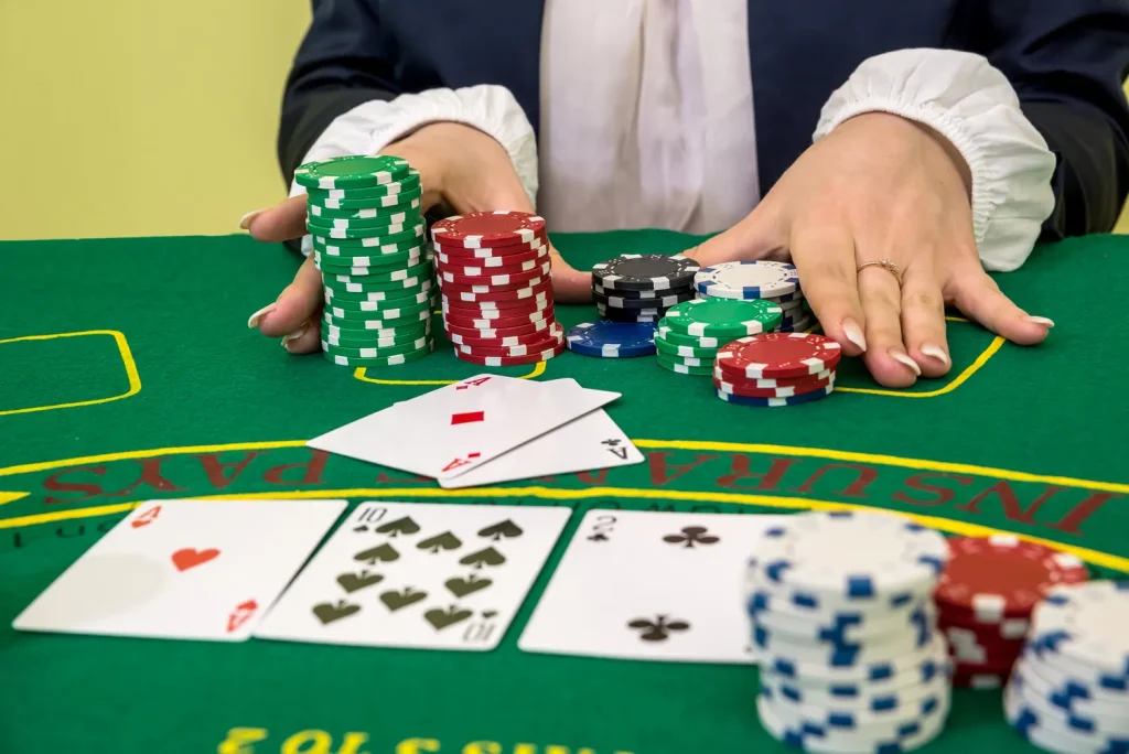 Rodada de baccarat ao vivo com dealer no 7BRWIN